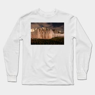 Tower of London Torch Lit Candles Lanterns Long Sleeve T-Shirt